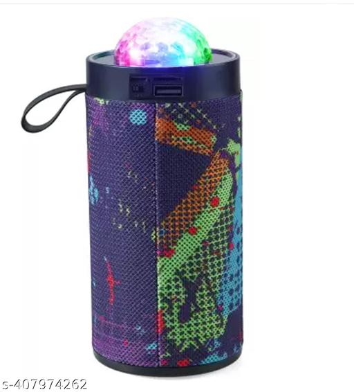 Bluetooth Speaker With Dual tone Disco Light Portable Speaker