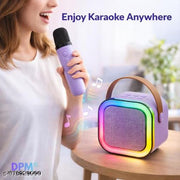 DPM Portable Party Sound Speaker with Mic, Deep Bass, USB TF AUX Support