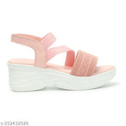 Kajmi Fashion Casual Attractive Desigen wedges Hil Fansy Solid Comfortable Sole For Womens & Girls