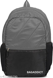 Mens Backpacks New Men 's Unisex Woman Backpacks / Men' S Bags / Men 's School Backpacks / Men' S Backpacks / Waterproof Bags / Bags BAGADDICT PG GREY BLACK 2008