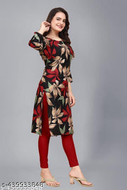 Polyster/Crepe fabric-Exclusive Designer Kurti For Women