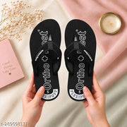 Men's Brown Synthetic Split Slippers| Eco-friendly slippers| Black slippers for men| Daily Wear Slipper For Mens