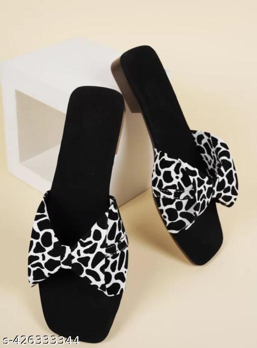 Synthetic Flat Sandals