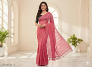 SAREE GEORGETTE FABRIC AND BLOUSE