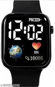 Black LED Digital watch For Boys & Girls
