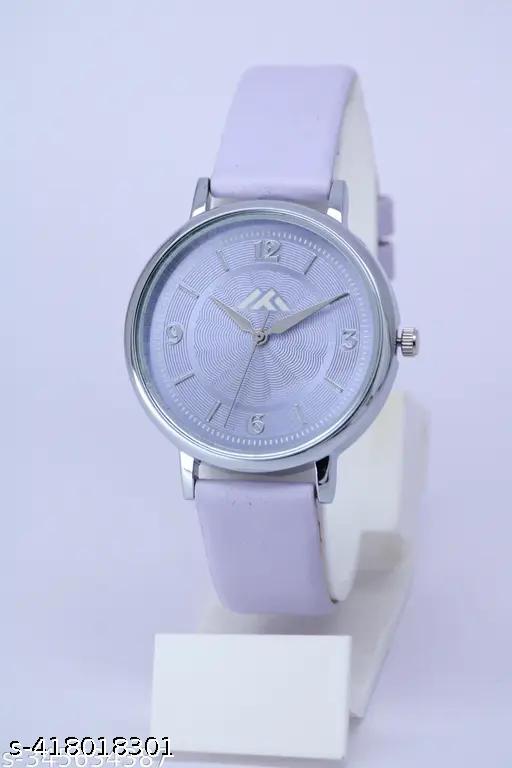 Attractive Ethnic Dial Designer Fancy Leather Belt Analog Watch for Women Watch for Girls
