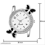 Girls Rubber Casual Analog Watches(Black)