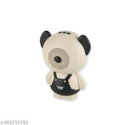 Cute Panda Portable Wireless Bluetooth Speaker with Rich Bass, Built-in Mic, and High-Quality Sound