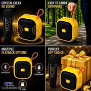 DPM Portable Bluetooth Speaker with Wireless Microphone and Deep Bass Sound