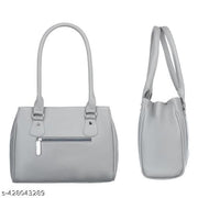 Grey Stylish ladies purse bag for daily Use. purse for women,women purse,handbags for women and girls,Shoulder Pu-Leather Handbags for Women's