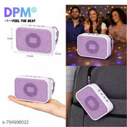 DPM LED Glow Bluetooth Speaker with 4 Hours Playtime