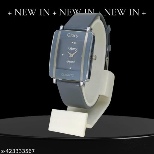 New Classy trending white gold analog watch for girls and women