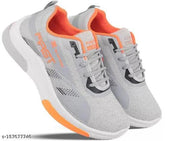 FITLER-Stylish Comfortable Sports Sneakers Running Shoes Running Shoes For Boys AND Girl (Grey)
