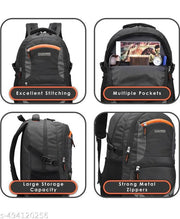 Large 35 L Laptop Backpack uniex Spacy with rain cover and reflective strip with rain cover