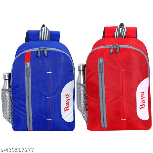 Bayo 25 L 2pc combo Casual Backpack For School Collage Office Tuition and Picnic Boys Girls Men & women Waterproof Laptop Bag