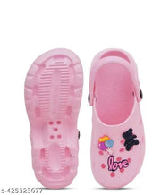 Stylish and trendy clogs with cartoon character