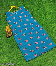 Sleeveless Kurti for Girls