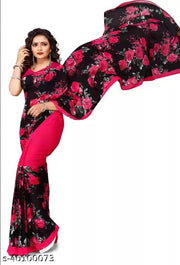 Georgette Printed Sarees