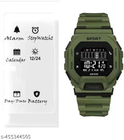 Dark Green colour sports watch for  men & women 75