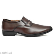 New Premium Quality Stylish Trendy Latest Design (Brown) Synthetic Leather Formal Slip_On Partywear/Business Shoes For Men Festive Seasons| Party Wear|Boys Formal|BusinessShoes|Shoes For Mens|