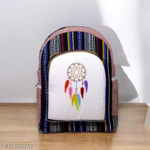 Himalayan Hemp 25L Laptop Backpack – Multi-Color School & Travel Bag for Men & Women | Eco-Friendly, Durable & Spacious Backpack for Laptop