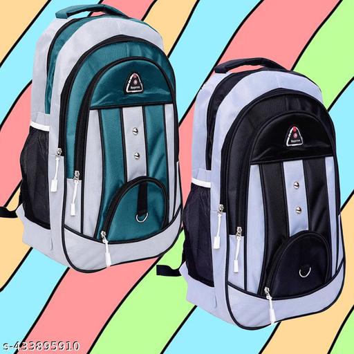 Combo of 2 Backpack Medium Unisex College & School Bags 34 L Laptop Backpack