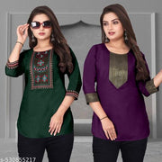 Women Short Kurti new Trendy Short Kurti For Girls
