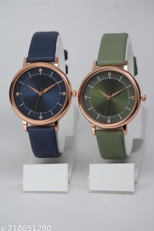 Classy Ethnic Designer Leather Belt Analog Watches for Women Watches for Girls