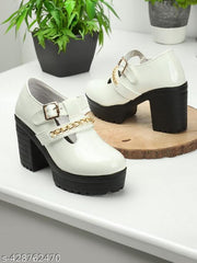 Boot Stylish White Lace-Up Block Heel Ankle Boots with Black Sole for Women | Trendy Textured Boots for Party & Winter Wear Women Fashion Boot Long Stylish Boots In White color Boots Women New looking Boot shoes