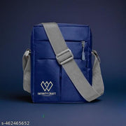 NFINITY CRAFT Unisex Nylon Stylish Sling Messenger Tablet Bag/Crossbody Bag with Adjustable Strap for Daily and Travel Use, Durable, Water-Resistant, Travel-Friendly for Travel/Office/Business