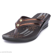 Multicolor Combo of Women's  Flipflop - Pack of 2