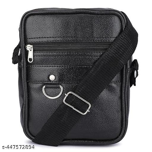 PROGONE Black Men Sling Bag