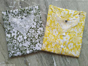 Cotton Kurti For Girls/Cotton Kurti Combo Pack of 2