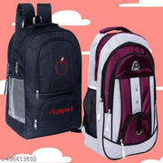 35 L Casual Waterproof Laptop Bag/Backpack for Men Women Boys Girls/Office School College Teens & Students Laptop Backpack school and college bags pack of 2(black)