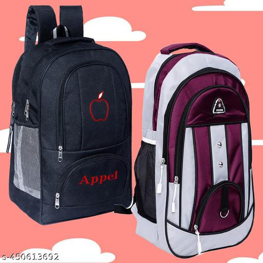 35 L Casual Waterproof Laptop Bag/Backpack for Men Women Boys Girls/Office School College Teens & Students Laptop Backpack school and college bags pack of 2(black)