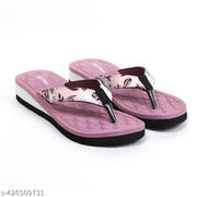 Skytrap Women Pink Nubuck Slippers Flipflop