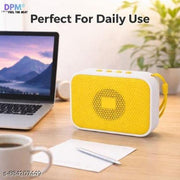 DPM Wireless Bluetooth Speaker with Mic, Loud Clear Sound, USB TF FM Playback Options