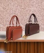 Busy baby presents trendy hand bag for women(multicolour)pack of 2