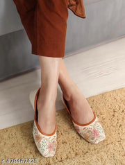 New cream colourPunjabi juti trending juti everyday wear