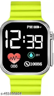 Black+parrot 2qty ultra combo digital watch men & women