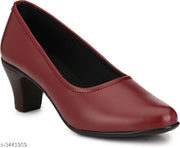 Attractive Women's Maroon Heels