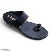 JF F women fantastic footwear black single patti