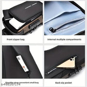 Flaying Sale Waterproof Chest Bag USB Men Crossbody Sling Bag Men Crossbody Bag For Men Anti Theft USB Shoulder Bag Man Cross Body Travel Sling Chest Sports Style Shoulder Bag