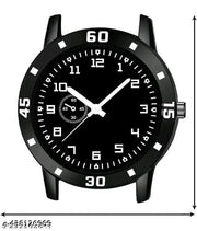 BEST QUALITY BEST PRICE Classy Analogue Black Dial Tranding Pu Belt Watches For Men Boys