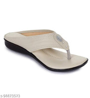 Unique Women Stylish Latest Fashion Flats Sandals-Slipper Wedge For Ladies Women Girls Women Sandals | Casual & Formal Sandals stylish