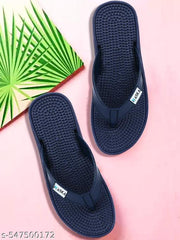 Combo (Pack Of Two 3 par) super soft dailyuse embossed chappal for mens & boys / lightweight & Anti-skid chappal (MULTICOLOR)