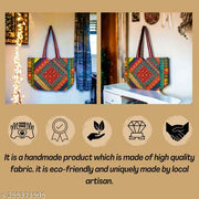 SUTLIYAN Embroidered Handmade Rajasthani Multicolor Shoulder Bag (14 * 20 Inch)