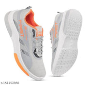 FITLER Unisex Kids Running Sports Shoes for Boys & Girls (Grey)