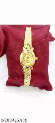 Golden watch for women and girls Analog Watches