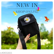 MessengerBag-Black Sling Bag  (Black, 1.5 L)